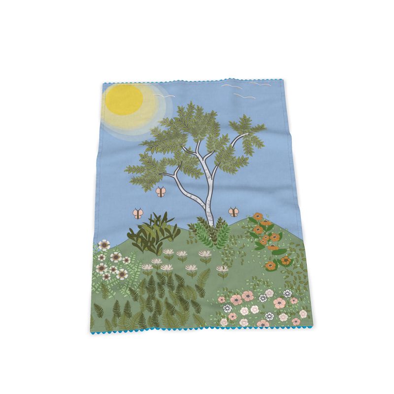 Tea Towel - Mystic Garden Day